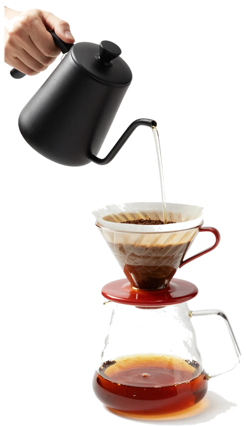 Ilustrasi AI barista menyeduh kopi, bukan staf Seduhan
